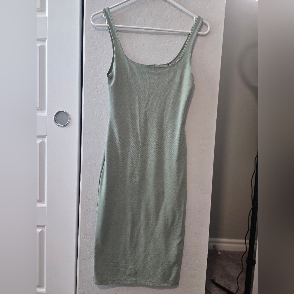 Zara Light Green Sleeveless Top